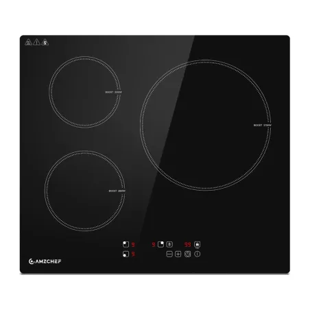 AMZCHEF CE-T-74IB3xyzf-CS 3-zone induction cooktop